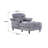 [New] Oversized Chaise Lounge Indoor,Chenille Single Sofa Bed With Wide Seat,Upholstered Lazy Sleeper Armchair,Reading Couch Set For Living Room,Bedroom,5 Colors-486629099