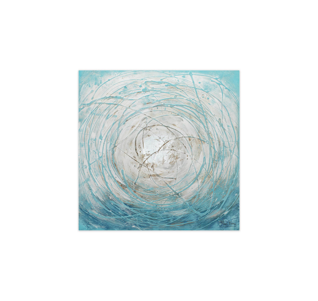 Handgemalt Acrylbild Ice Storms