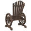 Chaise Adirondack en bois massif-97884463