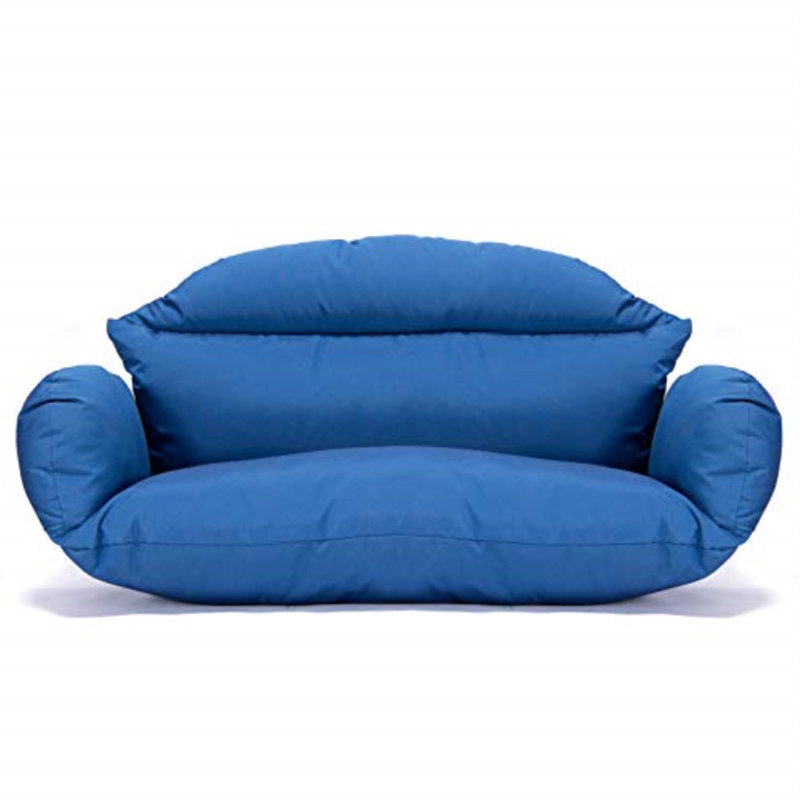Coussin de balançoire double Smythe Modern, Bleu