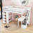 Heuss Kids Twin Loft Bed with Drawers-1005239312