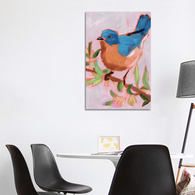 Painted Songbird I by Jennifer Paxton Parker - Wrapped Canvas Painting