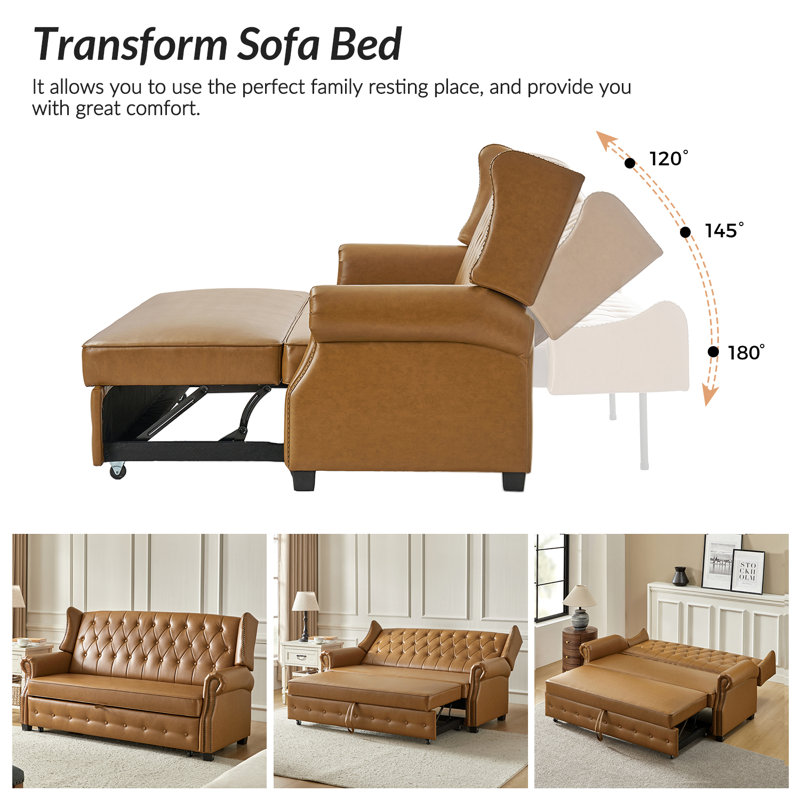 Castres Transitional 2-Piece Living Room Set With Sofa And End Table