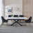 Metal Base Dining Table-88153730