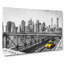 A Yellow Taxi Cab In New York - Wrapped Canvas Painting-56661699