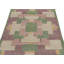 Distressed Homage Hand Knotted Wool Geometric Area Rug-2056305177