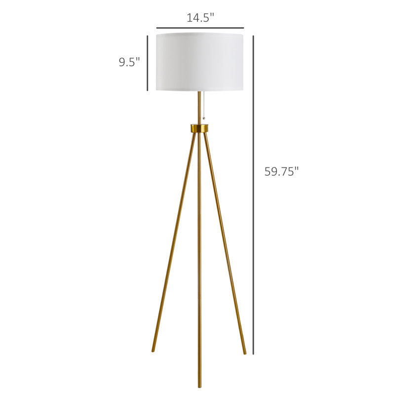 Lampe sur pied debout