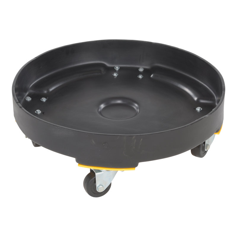 600 Lb. Capacity Drum Dolly, Black