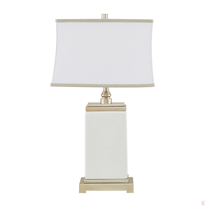 Lampe de table rectangulaire