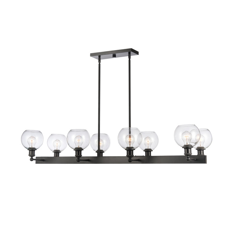 Concord 8 Light 48" Stem Hung Chandelier 8 1