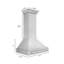 ZLINE 36 po. Hotte de cuisine murale en acier inoxydable satiné avec coque et poignée en acier inoxydable-66151385