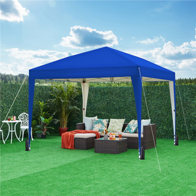 120'' W x 120'' D Iron Pop-Up Canopy