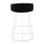Tabouret de comptoir rembourré 25,5 po Sienna-1411780364-1438290814