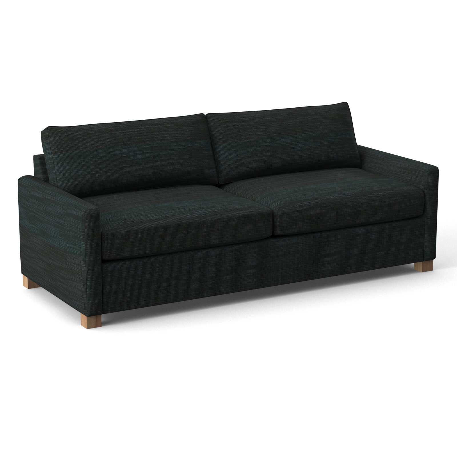 Louisa 87" Sofa Bed, Ridgecrest Midnight Basketweave
