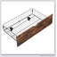 Base de lit plateforme en métal avec tête de lit en bois et pied de lit USB, station de charge, 2 tiroirs, rangement, lumières DEL, aucun sommier requis, assemblage facile-1888846970