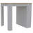Alameda Kitchen Island, Three Drawers Concealed