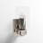 Colada 1 - Light Dimmable Armed Sconce in Polished Nickel-1994035120
