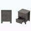 Wood Nightstand Set of 2 with Storage Cabinet for Bedroom-900827489
