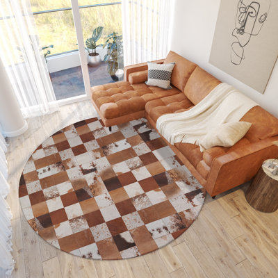 Chenille Patchwork Indoor / Outdoor Rug
