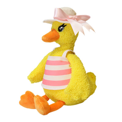 Spring Chicken Doll Cute Long Legs Yellow Chicken Doll Festival Decoration Ornament Ornament