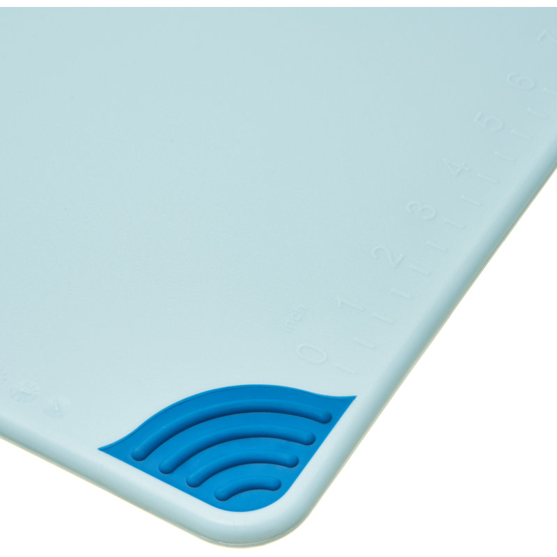 Saf-T-Grip Cutting Board, 12" W x 18" L, Blue