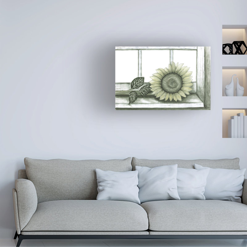 Art sur toile, fenêtre de Cheryl Bartley, H 12 po x l 19 po