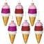 Ornement en verre 4,5 "