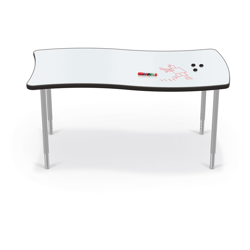 Table d'activité en acier Hierarchia Creator, Platine