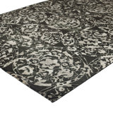 Grey Transitional Wool Rug - 7'9" x 9'