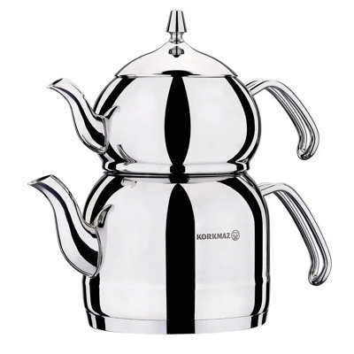 Bouilloire sifflet en acier inoxydable pour cuisinière 2,4 pintes ORIXFORCE