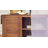Large Eucalyptus Wood Rolling Cart