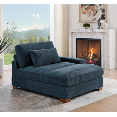 Chaise longue rembourrée Ariee