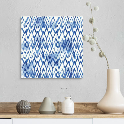 Ornement indigo clair par Aimee Wilson-reproduction d’art sur toile