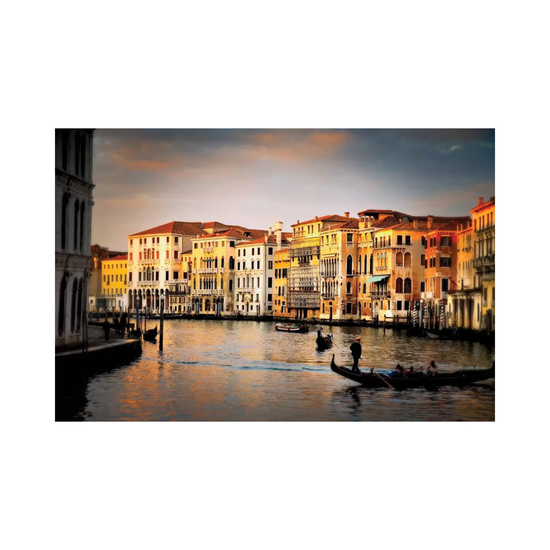 Venetian Glow, Venice, Italy 1 Piece Wrapped Canvas Wall Art, 66.04 cm H x 45.72 cm W x 3.175 cm D