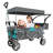 Push & Pull Utility Folding Wagon With Removable Canopy