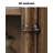 Traditional Hand Carved Yellow Birch Open Bookcase