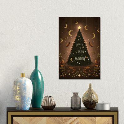 «Merry Merry», reproduction d'art sur toile tendue