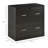 Vinsetto 2-Drawer File Cabinet With Lock And Keys, Vertical Storage Filing Cabinet With Hanging Bar For Letter Size, Home Office, Walnut-123994476