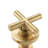 Bathroom Faucet Wall Mounted In Gold - Construction, Drip- Cartridge, Attractive Look Mount Operation, Sleek Profile, Rust- Surface-121613358
