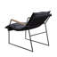 Fauteuil confortable avec revêtement en cuir