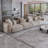 Olivery Nedek Upholstered 4-Piece Modern Modular Cloud Corduroy Fabric Sectional Sofa-113950940