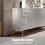 Armoire de rangement d'entrée de style italien de 62,99 po-1680310689
