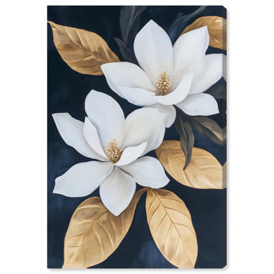 Art Remedy, couleurs pastel sur toile, magnolia doré