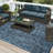 Fenwick Washable Indoor / Outdoor Rug-1158699438
