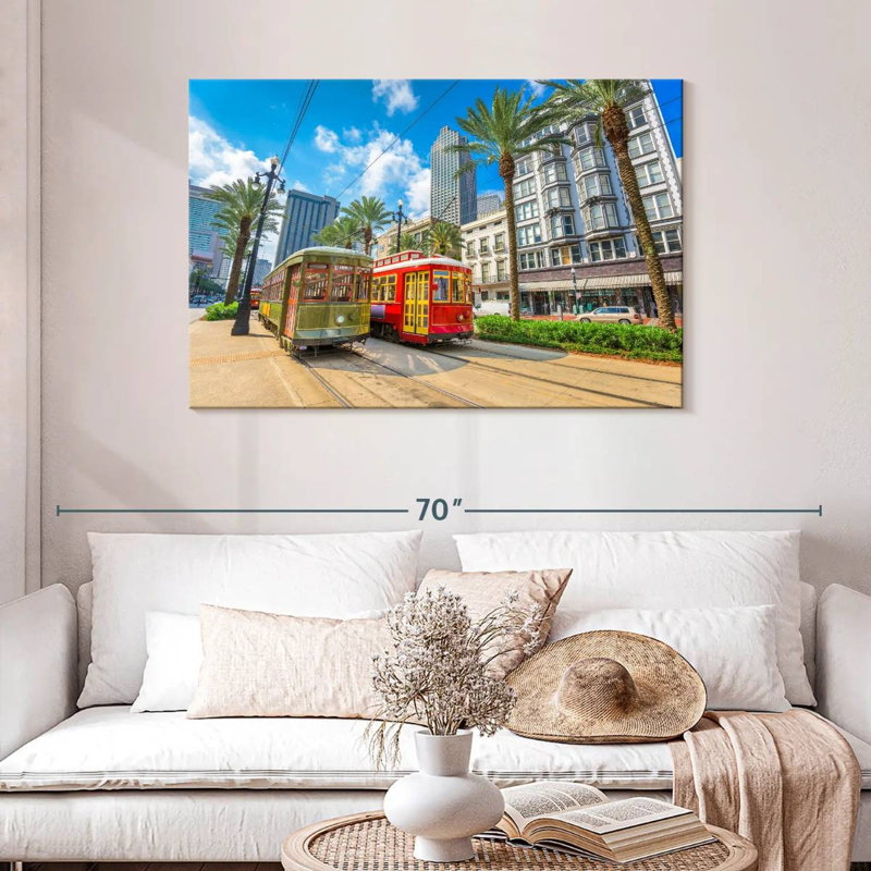 Lignes de métro Sireci New Orleans, H 30 po x l 45 po