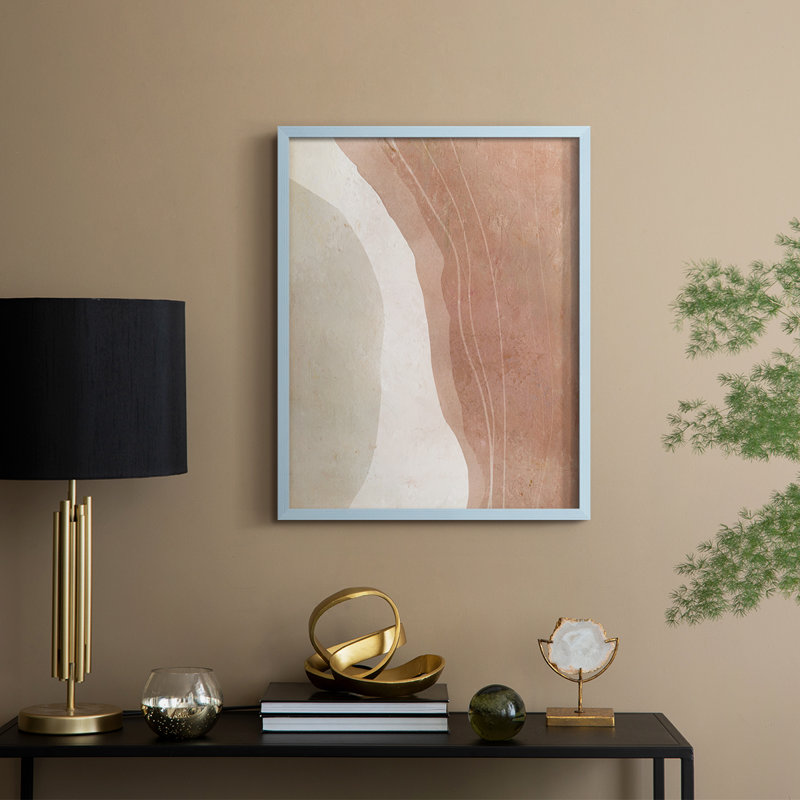 Impression murale Canyon - Bois massif, H 11 po x l 9 po, Blue