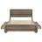 Brookes Wood Eastern King Storage Panel Bed Washed Taupe-422652639-422652638