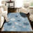 Soft Blue Cactus Carpet-waterproof, easy to clean, machine-washable, soft and comfortable; suitable for door mats, kitchens, living rooms, bedrooms, corridors, and laundry areas. Easy to clean, durable carpet for home decoration.-1328956361