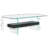 Kayley Glass Top Single Coffee Table-1976732742
