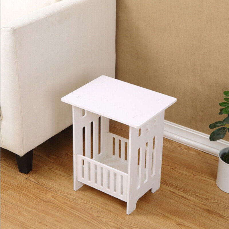 27cm W Manufactured Wood Bedside Table